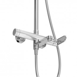 Душевая стойка со смесителем и изливом CEZARES STYLUS-CVD