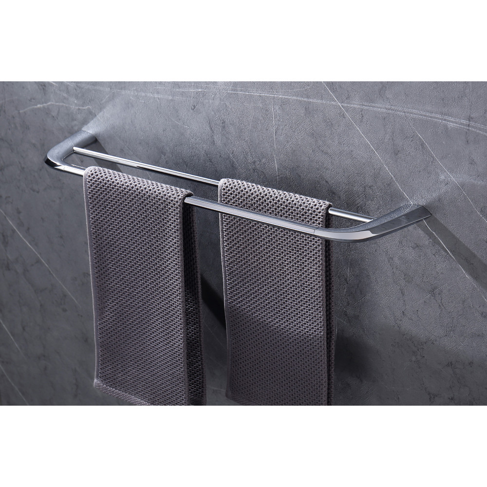 Полотенцедержатель двойной ABBER Nord AA1553 хром