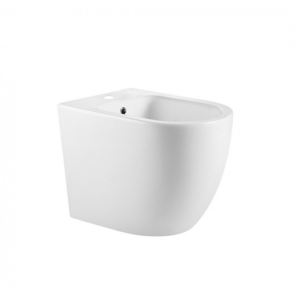 Биде ABBER Bequem AC1152 приставное белое