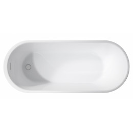 Акриловая ванна ABBER AB9341-1.5 белая