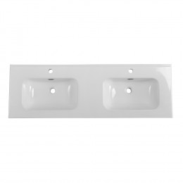 Мебель для ванной комнаты BELBAGNO KRAFT-1200, 1400 с четырьмя ящиками и двойной раковиной