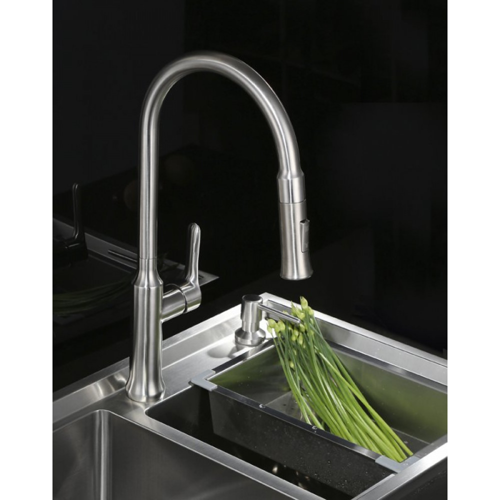 Смеситель для кухни двухрежимный BELBAGNO BB-LAM38-IN