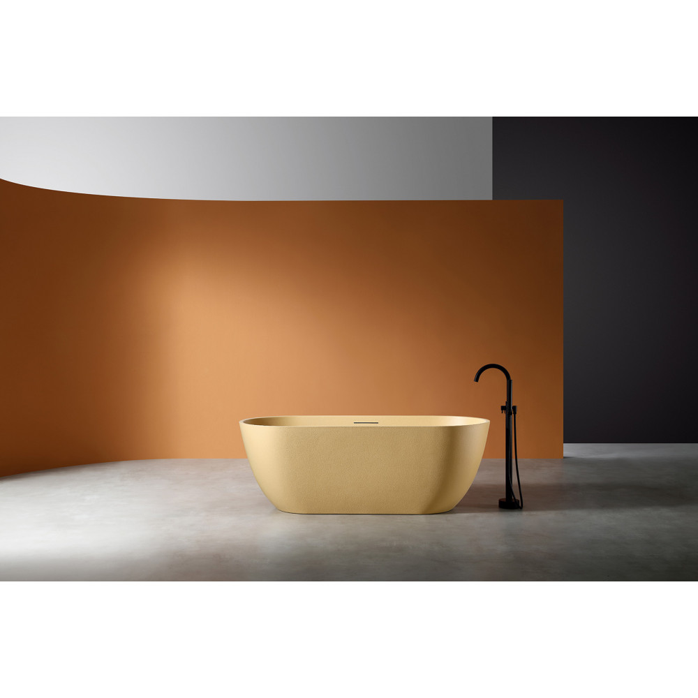 Ванна из искусственного камня ABBER Frankfurt AM9941MS песочная матовая