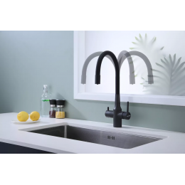 Смеситель Paulmark Salix с гибким изливом