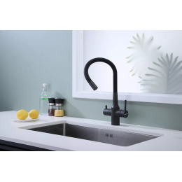 Смеситель Paulmark Salix с гибким изливом