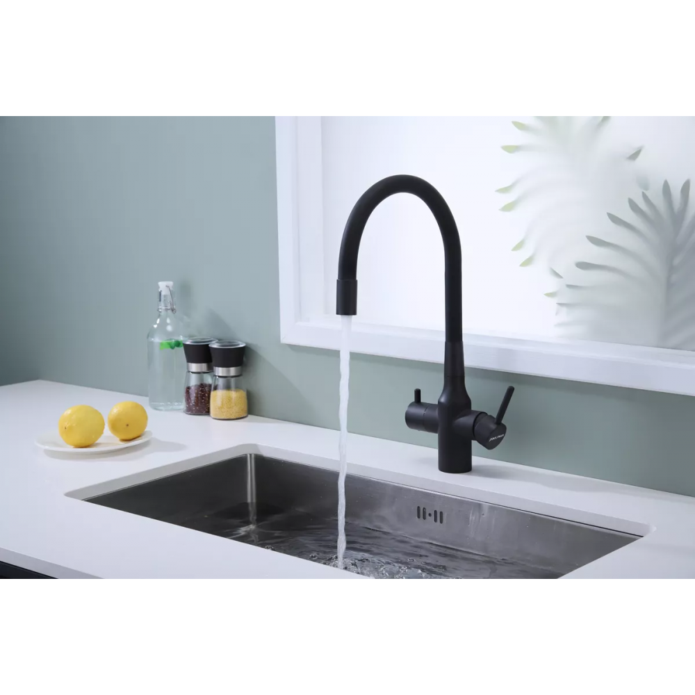 Смеситель Paulmark Salix с гибким изливом