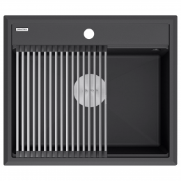 Кухонная мойка STEPIA 60 врезная из искусственного гранита