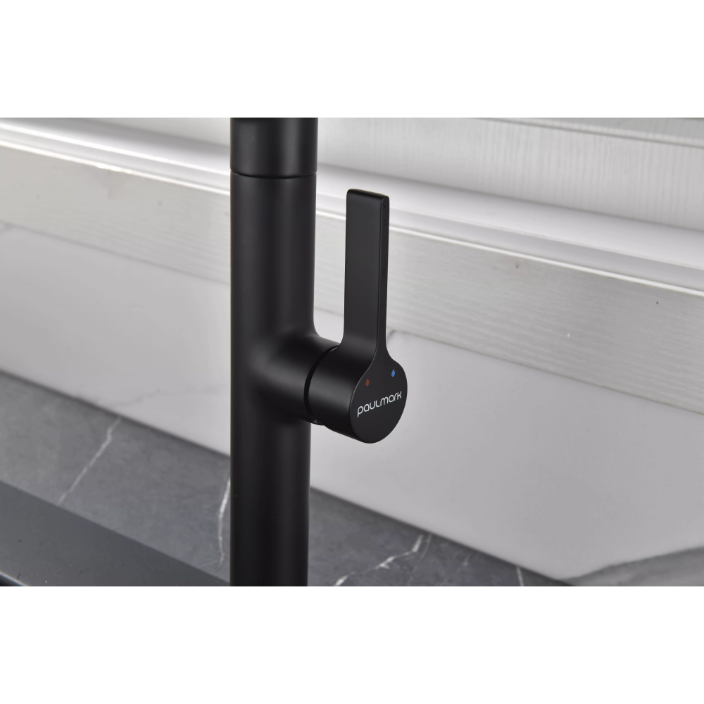 Смеситель Paulmark Barrel с гибким изливом