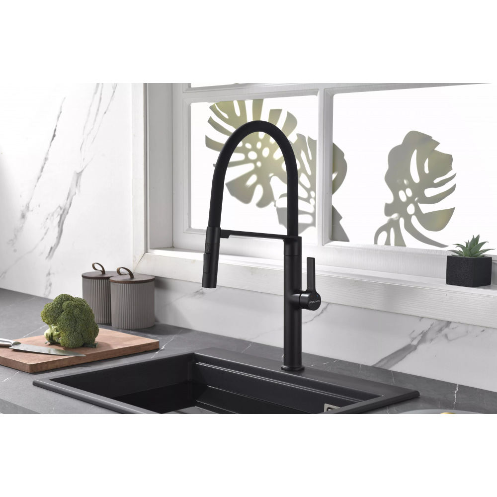 Смеситель Paulmark Barrel с гибким изливом