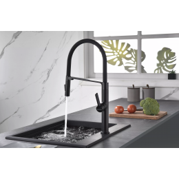 Смеситель Paulmark Barrel с гибким изливом