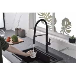 Смеситель Paulmark Barrel с гибким изливом