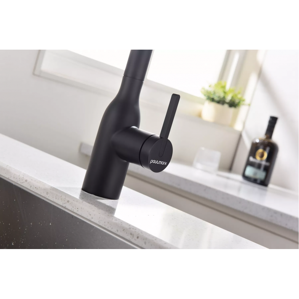 Смеситель под фильтр для воды с выдвижным изливом Paulmark Viper