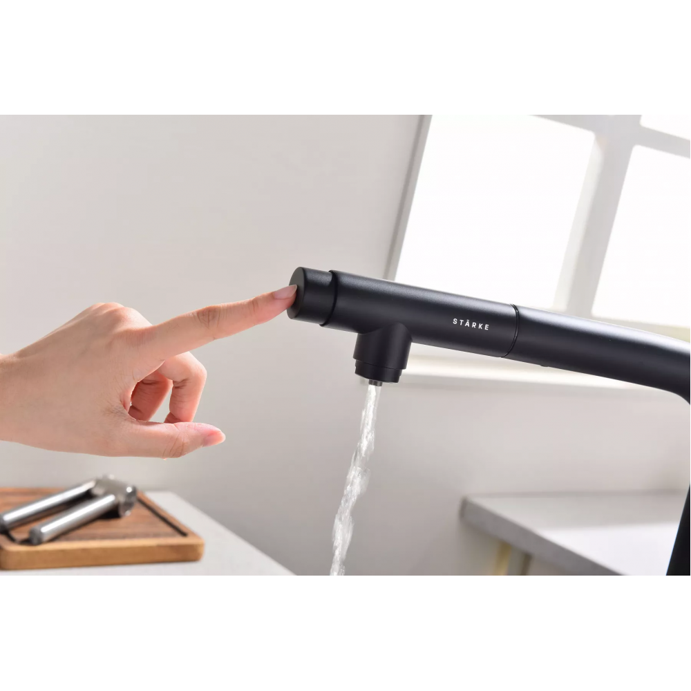 Смеситель под фильтр для воды с выдвижным изливом Paulmark Viper