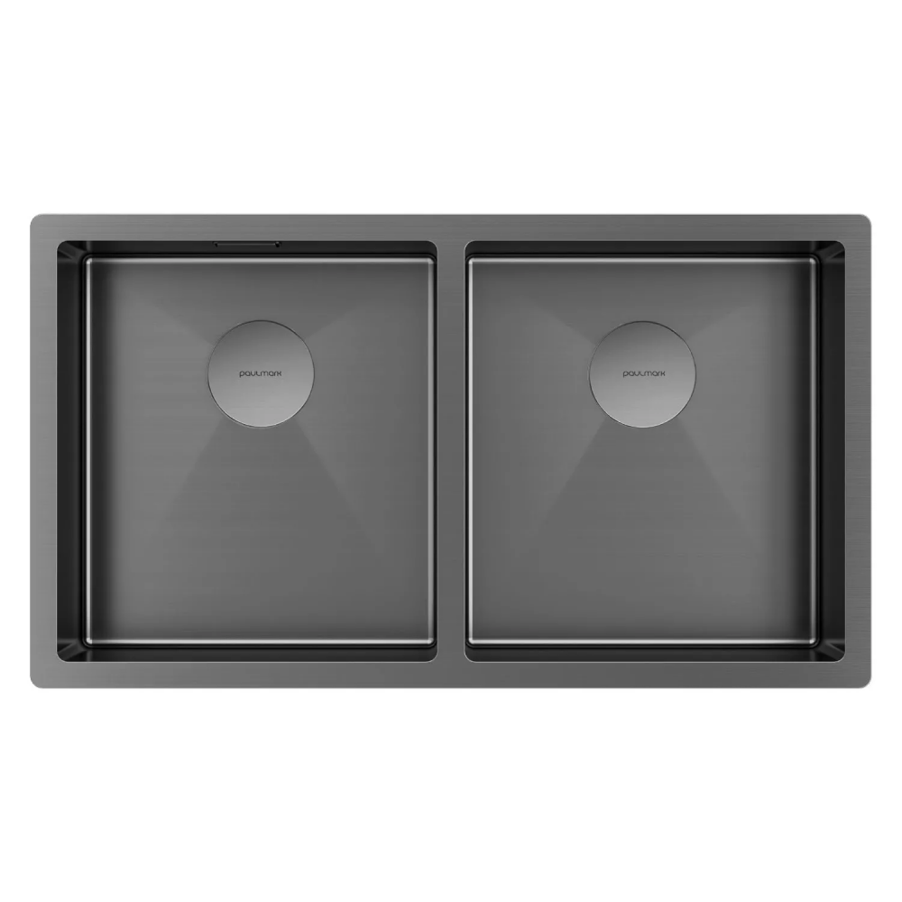 Кухонная мойка NEXT 78/2 UNI из нержавеющей стали с двумя чашами