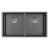 Кухонная мойка NEXT 78/2 UNI из нержавеющей стали с двумя чашами