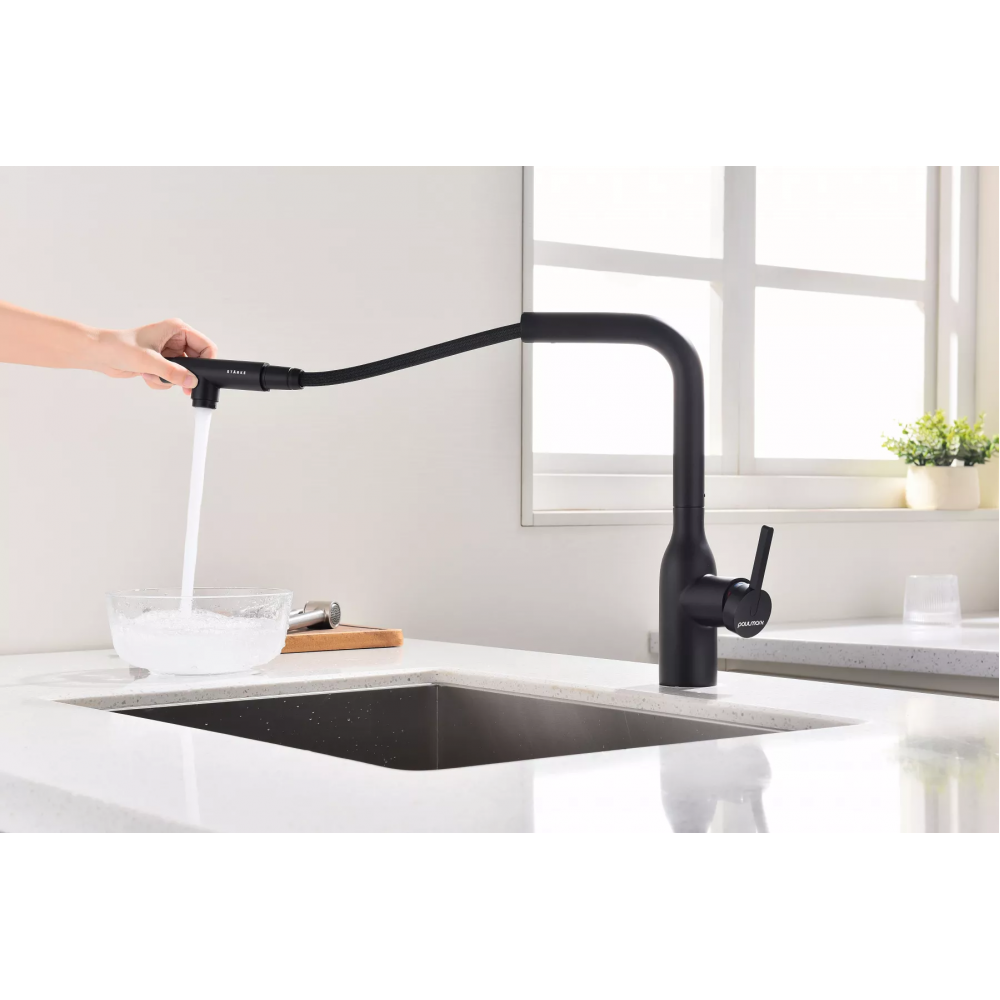 Смеситель под фильтр для воды с выдвижным изливом Paulmark Viper