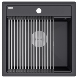 Кухонная мойка STEPIA 50 врезная из искусственного гранита