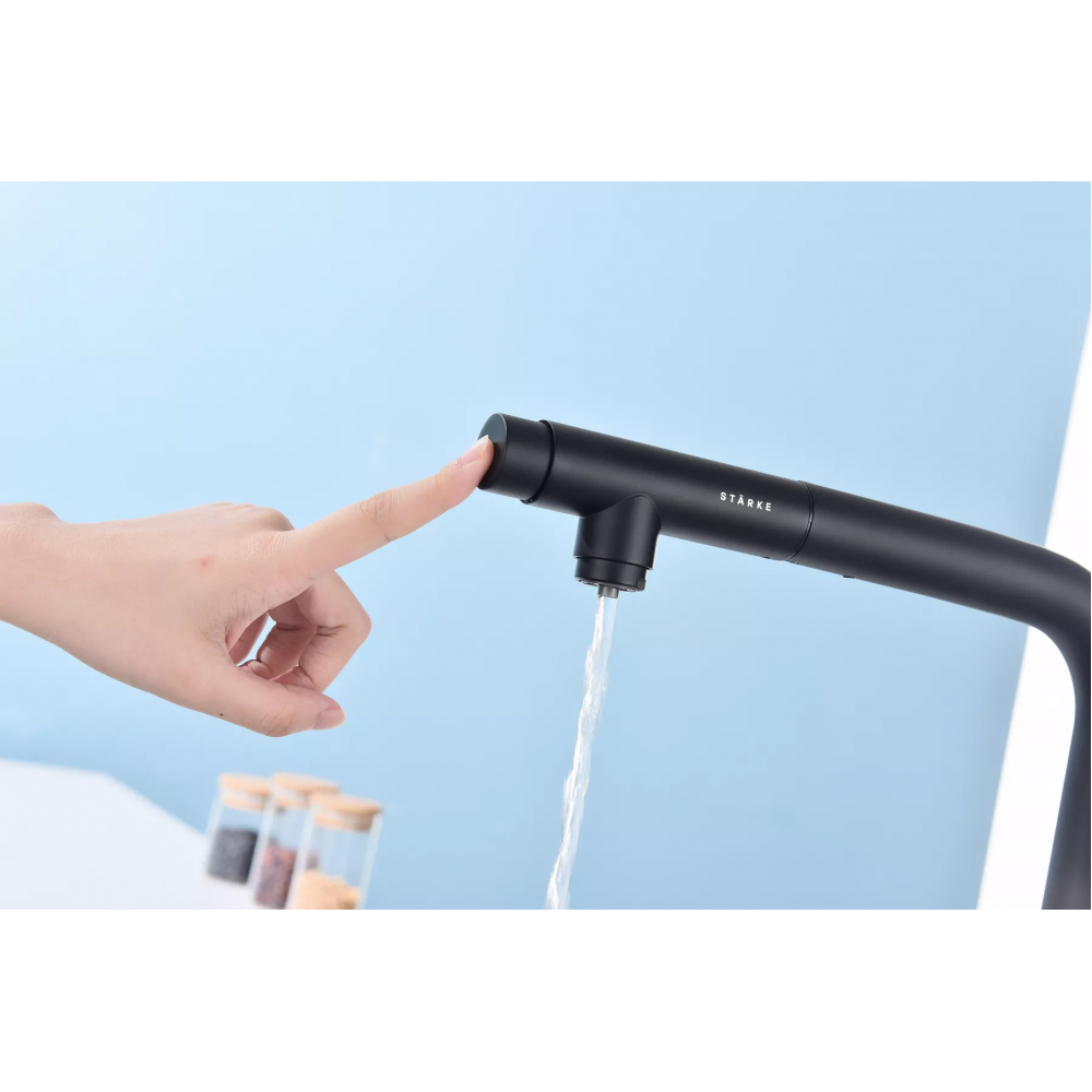 Смеситель с выдвижным изливом Paulmark Urban