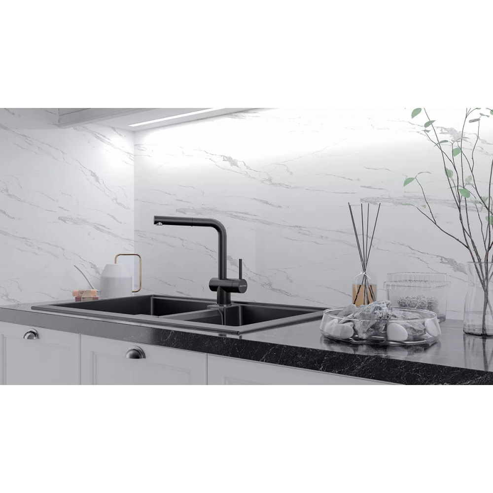 Смеситель Paulmark Dosse с вытяжным изливом