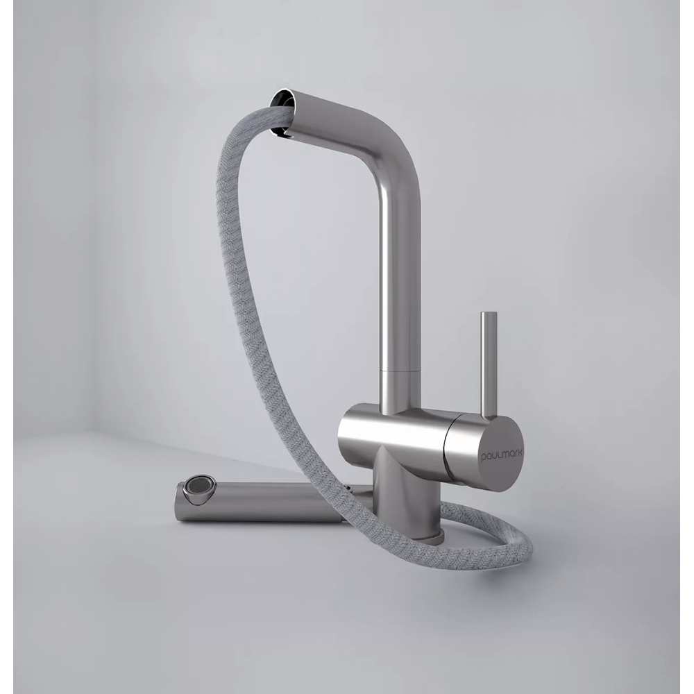 Смеситель Paulmark Dosse с вытяжным изливом