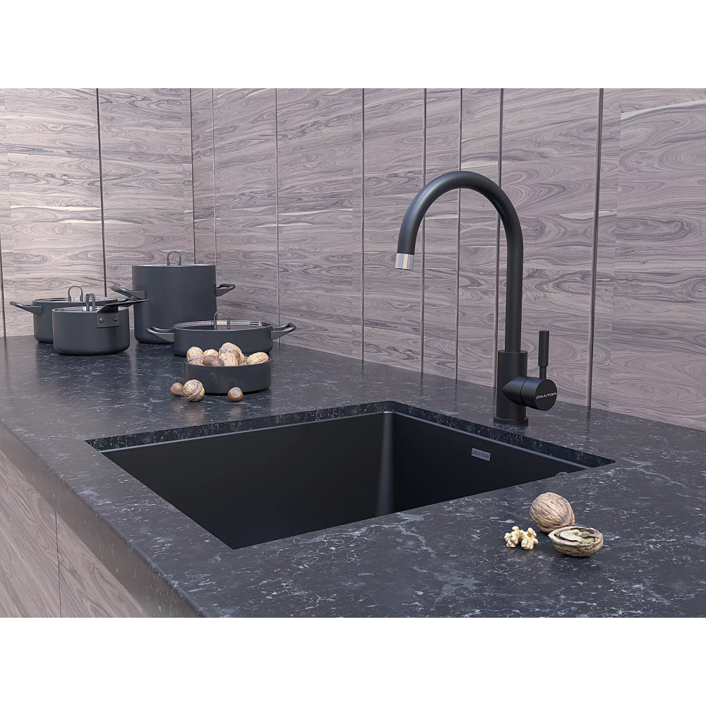 Смеситель Paulmark Holstein с высоким поворотным изливом