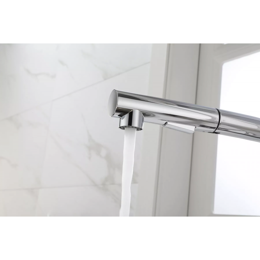 Смеситель Paulmark Neo латунный с поворотным изливом