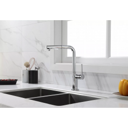 Смеситель Paulmark Neo латунный с поворотным изливом