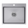 Кухонная мойка KRONER 59 из нержавеющей стали врезная