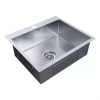 Кухонная мойка KRONER 59 из нержавеющей стали врезная