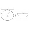 Раковина накладная BELBAGNO BB1370