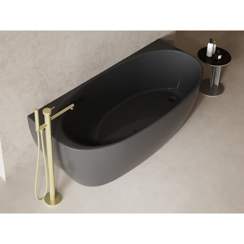 Карбоновая ванна ABBER Karbon AK9004 черная
