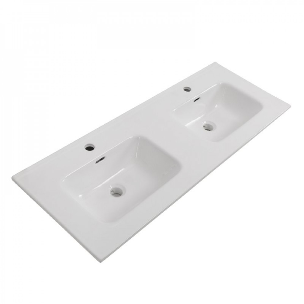 Мебель для ванной комнаты BELBAGNO KRAFT-1200, 1400 с четырьмя ящиками и двойной раковиной