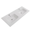 Мебель для ванной комнаты BELBAGNO KRAFT-1200, 1400 с четырьмя ящиками и двойной раковиной