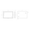 Зеркало BelBagno SPC-KRAFT-SENS