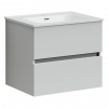 Тумба с раковиной Sancos Urban, 59 см., ламинат белый, UR60W