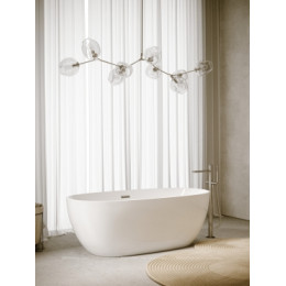 Акриловая ванна 170х80 см Sancos Flo FB02 белая