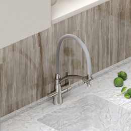 Смеситель для кухонной мойки Sancos Eri SC4001BN брашированный никель