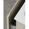 Тумба с раковиной Sancos Very 100 см VR100LCE левая, beige soft