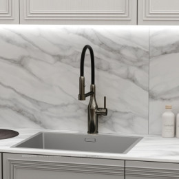 Смеситель для кухонной мойки Sancos Pride SC4011GG вороненая сталь