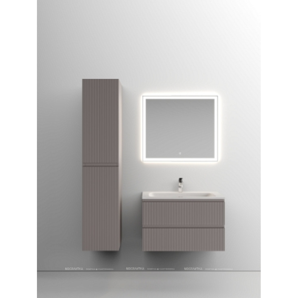 Тумба с раковиной Sancos Snob T 80 см SNT80SM doha soft
