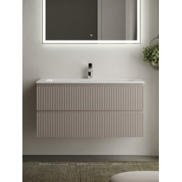 Тумба с раковиной Sancos Snob R 100 см SNR100SM doha soft