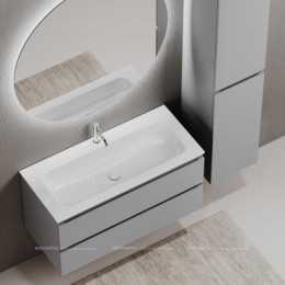 Тумба под раковину Sancos Folk 100 см FL100ES ergraut soft