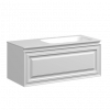 Тумба с раковиной Sancos Very 100 см VR100RW правая, bianco