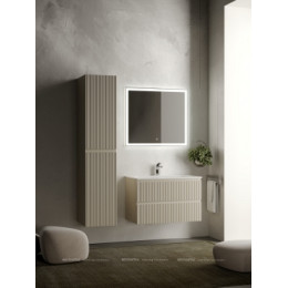 Тумба с раковиной Sancos Snob R 80 см SNR80CE beige soft