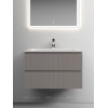 Тумба с раковиной Sancos Snob T 80 см SNT80SM doha soft