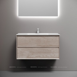 Тумба подвесная SANCOS Marmi 2.0 890х445х520 с двумя ящиками оснащенными доводчиками скрытого монтажа