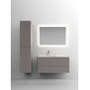 Тумба с раковиной Sancos Snob T 100 см SNT100LSM левая, doha soft