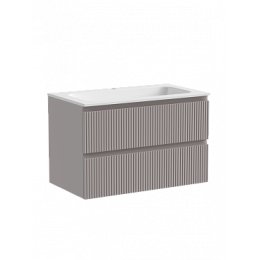 Тумба с раковиной Sancos Snob T 80 см SNT80SM doha soft