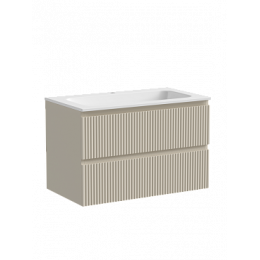 Тумба с раковиной Sancos Snob R 80 см SNR80CE beige soft