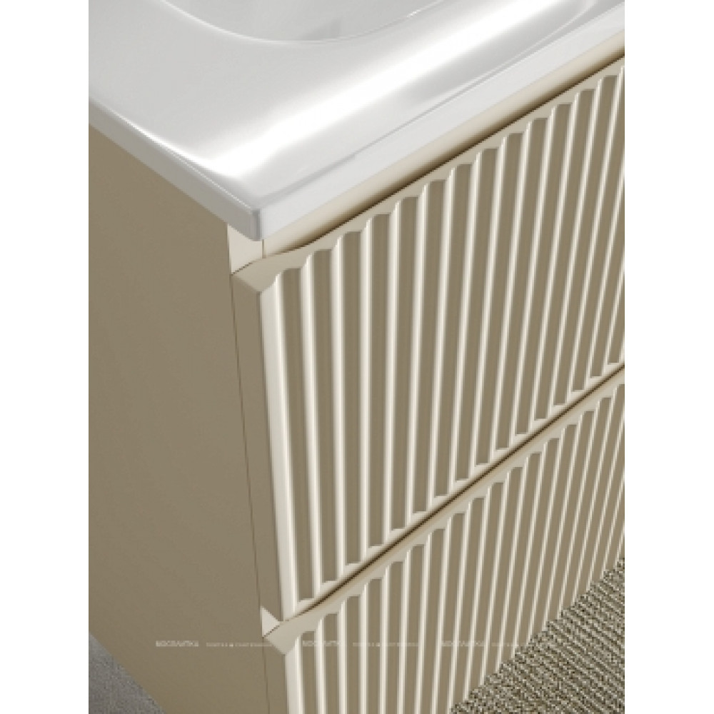 Тумба с раковиной Sancos Snob R 80 см SNR80CE beige soft